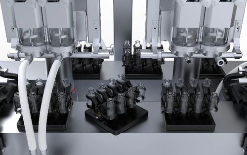 Unité de dosage de liquides - Bausch + Ströbel Maschinenfabrik Ilshofen GmbH+Co. KG - de grande capacité / aseptique / à grande vitesse
