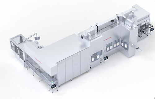 Machine de nettoyage à projection d'eau - ARM series - Bausch + Ströbel Maschinenfabrik Ilshofen GmbH+Co. KG - automatique / pour l'industrie pharmaceutique / pour bouteilles