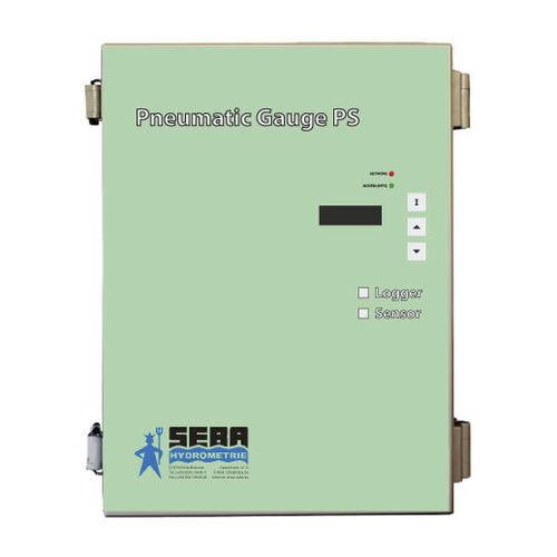 Jauge de niveau pneumatique - PS - Seba Hydrometrie GmbH & Co. KG - d'eau / à sortie analogique / automatique