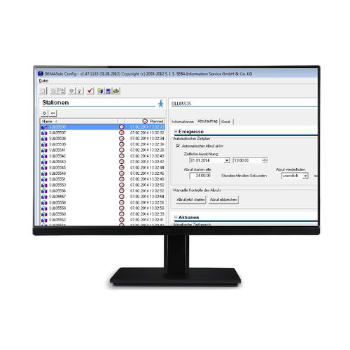 Logiciel de mesure - DEMASole - Seba Hydrometrie GmbH & Co. KG - de communication / de contrôle de process / de sous station