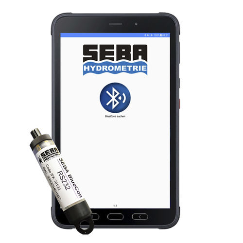 Tablette Androïd - HDA-Tablet - Seba Hydrometrie GmbH & Co. KG - 8" / 64 GB / étanche à la poussière