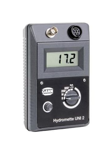 Humidimètre pour le bois - 40 - 200 %, -30 ... +170 °C | Hydromette UNI 2 - GANN Mess- u. Regeltechnik GmbH - pour matériaux de construction / avec thermomètre / non destructif
