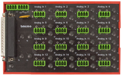 Connecteur de carte électronique - ZU37CO - BMC Messsysteme GmbH - pour bloc de jonction
