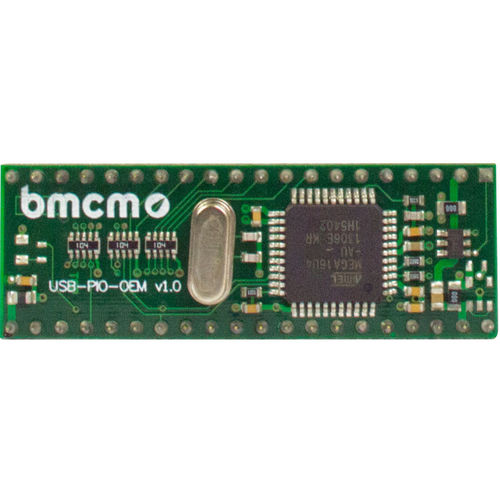 Module d'E/S numérique - USB-PIO-OEM - BMC Messsysteme GmbH - USB / multivoies / embrochable