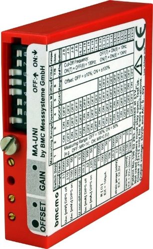 Amplificateur de signal - MA-UNI - BMC Messsysteme GmbH - de tension / de courant / de mesure