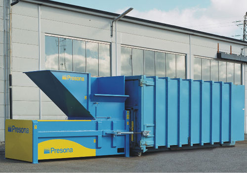 Compacteur de bois - K series - Presona - verre / carton / papier