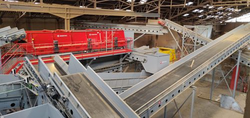 Crible à criblage sec - ECODISC - Rentec - pour le recyclage / pour déchets / compact
