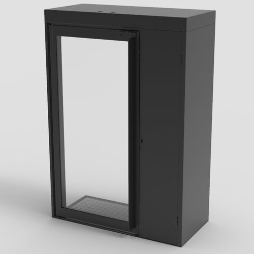 Porte battante - B620 - BOLLORE PROTECTION SAS - en verre / vitrée / industrielle