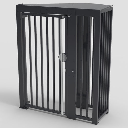 Portail piéton - B620 OUTDOOR - BOLLORE PROTECTION SAS - battant / manuel / pour lecteur de carte