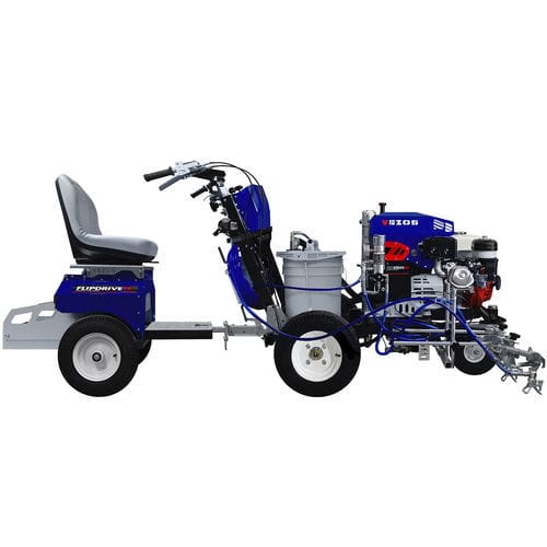 Machine de traçage de ligne pour les routes - PROSTRIPE 300 SP FLIPDRIVE - VEZOS - hydraulique / automotrice