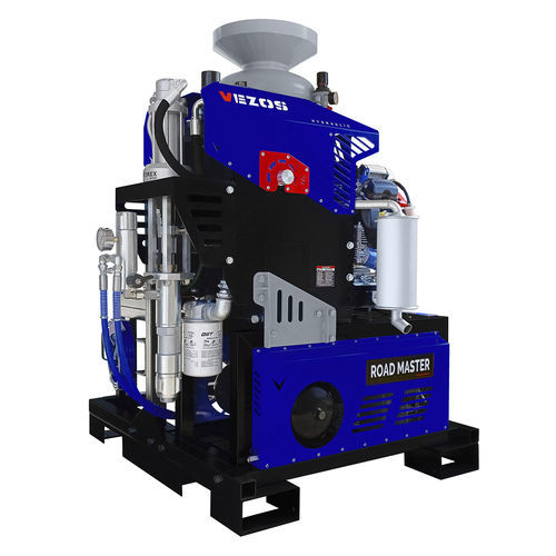 Machine de traçage de ligne pour les routes - ROADMASTER 5.0 - VEZOS - hydraulique / montée sur camion / automatique