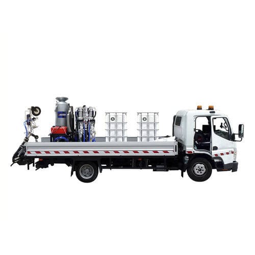 Machine de traçage de ligne pour les routes - ROADMASTER 10 - VEZOS - montée sur camion