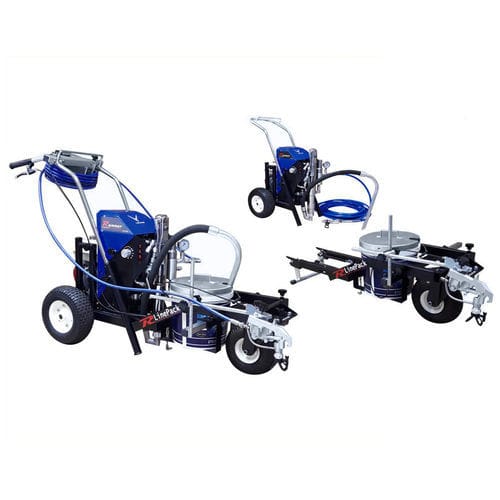 Unité de pulvérisation airless - RUNNER Pro7 With Line Striping Kit - VEZOS - mobile / peinture / hydraulique