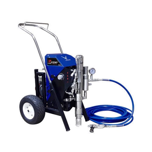 Unité de pulvérisation airless - RUNNER Pro12 GAS Convertible - VEZOS - mobile / peinture / hydraulique