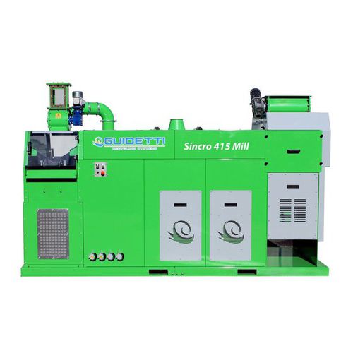 Granulateur à couteaux - Sincro Mill 415 - Guidetti Recycling Systems - de fil de cuivre / pour le recyclage / compact