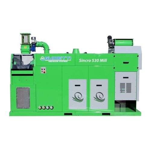 Granulateur à couteaux - Sincro Mill 530 - Guidetti Recycling Systems - de fil de cuivre / pour le recyclage / compact