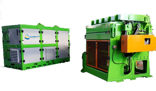 Pré-broyeur pour matières plastiques - PMG 1600 H - Guidetti Recycling Systems - pour métaux / pour papier / pour le bois