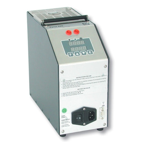 Calibrateur de température - PYROS 650 - GIUSSANI SRL - pour capteur de température / portable / numérique