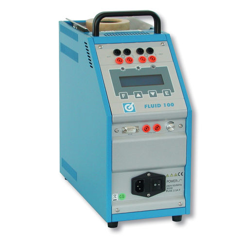 Calibrateur de température - FLUID 100-45 - GIUSSANI SRL - pour capteur de température / portable / numérique