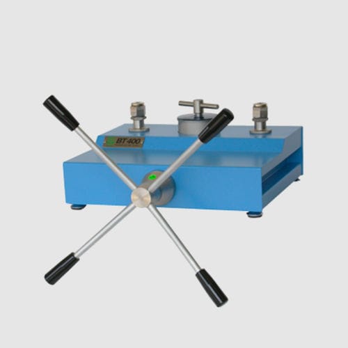 Pompe d'étalonnage hydraulique - BT 400 - GIUSSANI SRL - manuelle / haute pression