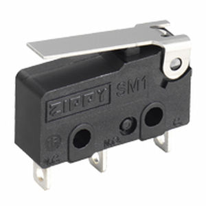 Micro-rupteur à levier - SM1 series - Zippy Technology Corp - unipolaire / électromécanique