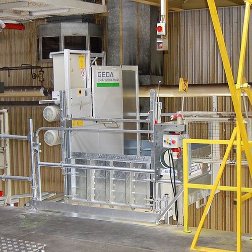 Monte charge à crémaillère - 1200 ZM P - GEDA GmbH - pour composants mécaniques