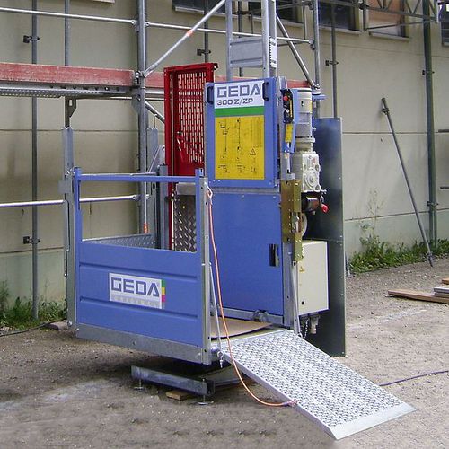 Plateforme sur mât mono-mât - 300 Z/ZP - GEDA GmbH