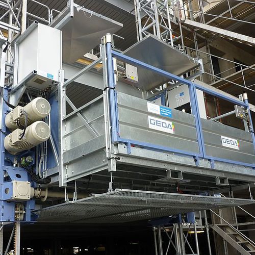 Plateforme sur mât - 3700 Z/ZP - GEDA GmbH