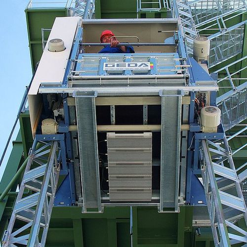 Plateforme sur mât bi-mât - 1500 ZP P - GEDA GmbH