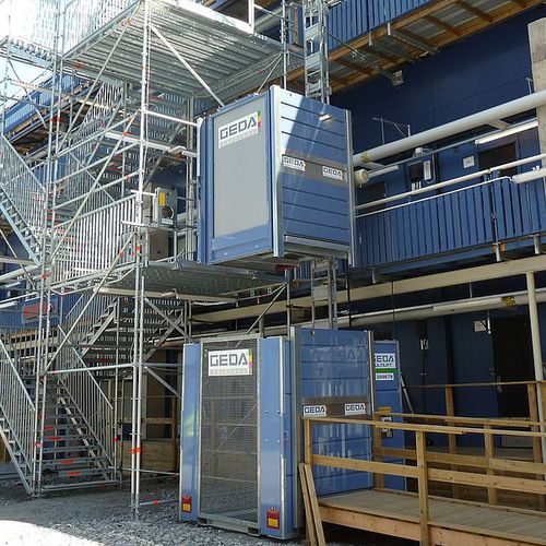 Ascenseur automatique - Multilift P6 - GEDA GmbH - à colonne