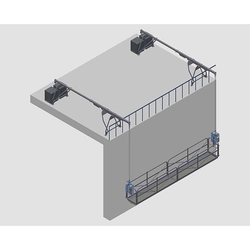 Plateforme de travail - Standard - GEDA GmbH - suspendue / porte-opérateur