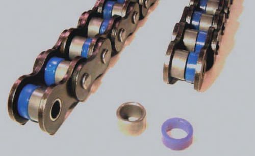 Chaîne d'entraînement - 3.72 - 14.7 kN | UN series - D.I.D Co., Ltd. - en métal / à rouleaux / à faible bruit
