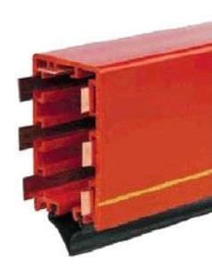 Jeu de barres isolé - 50 - 300 A, -30 - 60 °C | RN7 series - Sacchi Longo - pour pont roulant