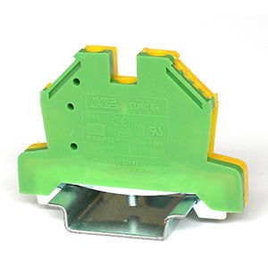 Bloc de jonction sur rail-DIN - 43454 series - Morsettitalia - à connexion à vis / en matière plastique / de mise à la terre
