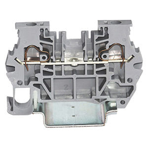 Bloc de jonction sur rail-DIN - 5272100 series - Morsettitalia - à ressort / de traversée / gris