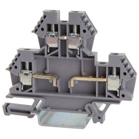 Bloc de jonction sur rail-DIN - 43559 - Morsettitalia - à connexion à vis / à diode