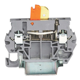 Bloc de jonction sur rail-DIN - 5364101 - Morsettitalia - à connexion à vis / avec LED