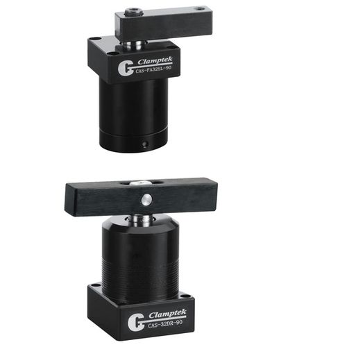 Dispositif de serrage pneumatique - CAS series - Clamptek Enterprise CO., LTD. - pour pièces à usiner / pivotant