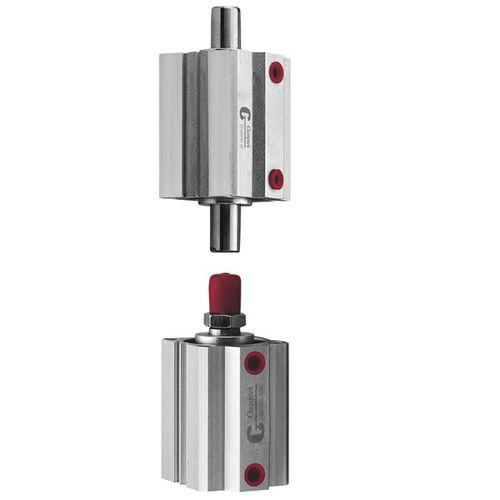 Vérin pneumatique - SDA series - Clamptek Enterprise CO., LTD. - double effet / compact