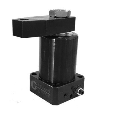 Dispositif de serrage hydraulique - CHS / HSC series - Clamptek Enterprise CO., LTD. - pivotant