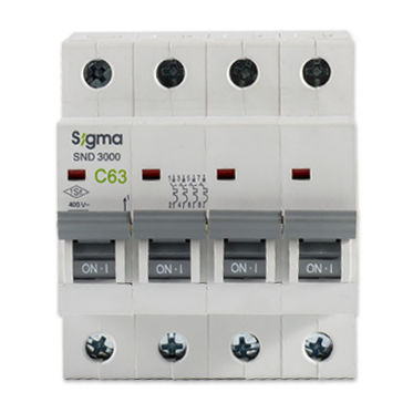 Disjoncteur miniature - SIGMA ELEKTRIK - thermique / pour surcharge / basse tension