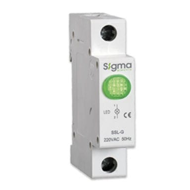 Voyant à LED - SIGMA ELEKTRIK - sur rail DIN / AC/DC
