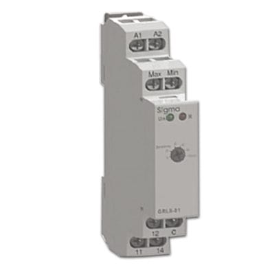 Relais de contrôle de niveau - SIGMA ELEKTRIK - AC/DC / sur rail DIN / ajustable