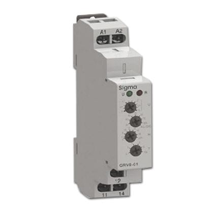 Relais de contrôle de phase - SIGMA ELEKTRIK - sur rail DIN / temporisé / modulaire
