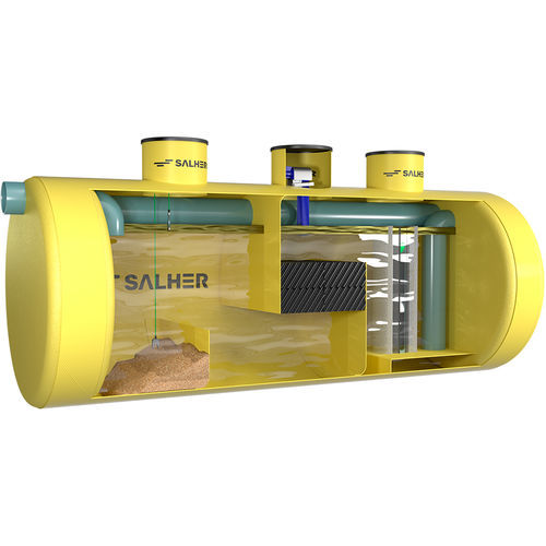 Séparateur d'hydrocarbure - CHC-SH - Salher - à coalescence / pour traitement des eaux usées / pour traitement d'eau