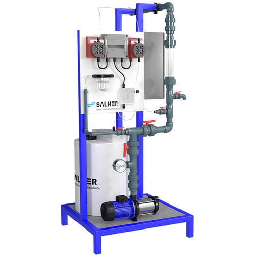 Unité de désinfection à l'hypochlorite - SAL-RX series - Salher - pour traitement des eaux usées / d'eau / stationnaire