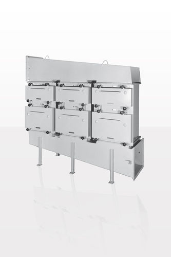 Carter de filtre à charbon actif - NSC - MANN+HUMMEL Air Filtration - HEPA / pour air / en acier inoxydable
