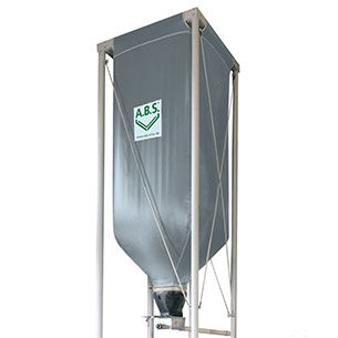 Silo souple - A.B.S. Silo- und Förderanlagen - pour les matières minérales / en enduit