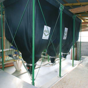 Silo souple - A.B.S. Silo- und Förderanlagen - pour céréales / pour l'agriculture / résistant aux UV