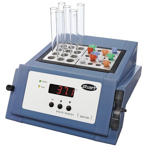 Thermobloc pour éprouvette de laboratoire - EW-36610-1x, EW-36610-2x - Stuart Equipment - pour tubes à essai / pour cuvette d'analyse / numérique